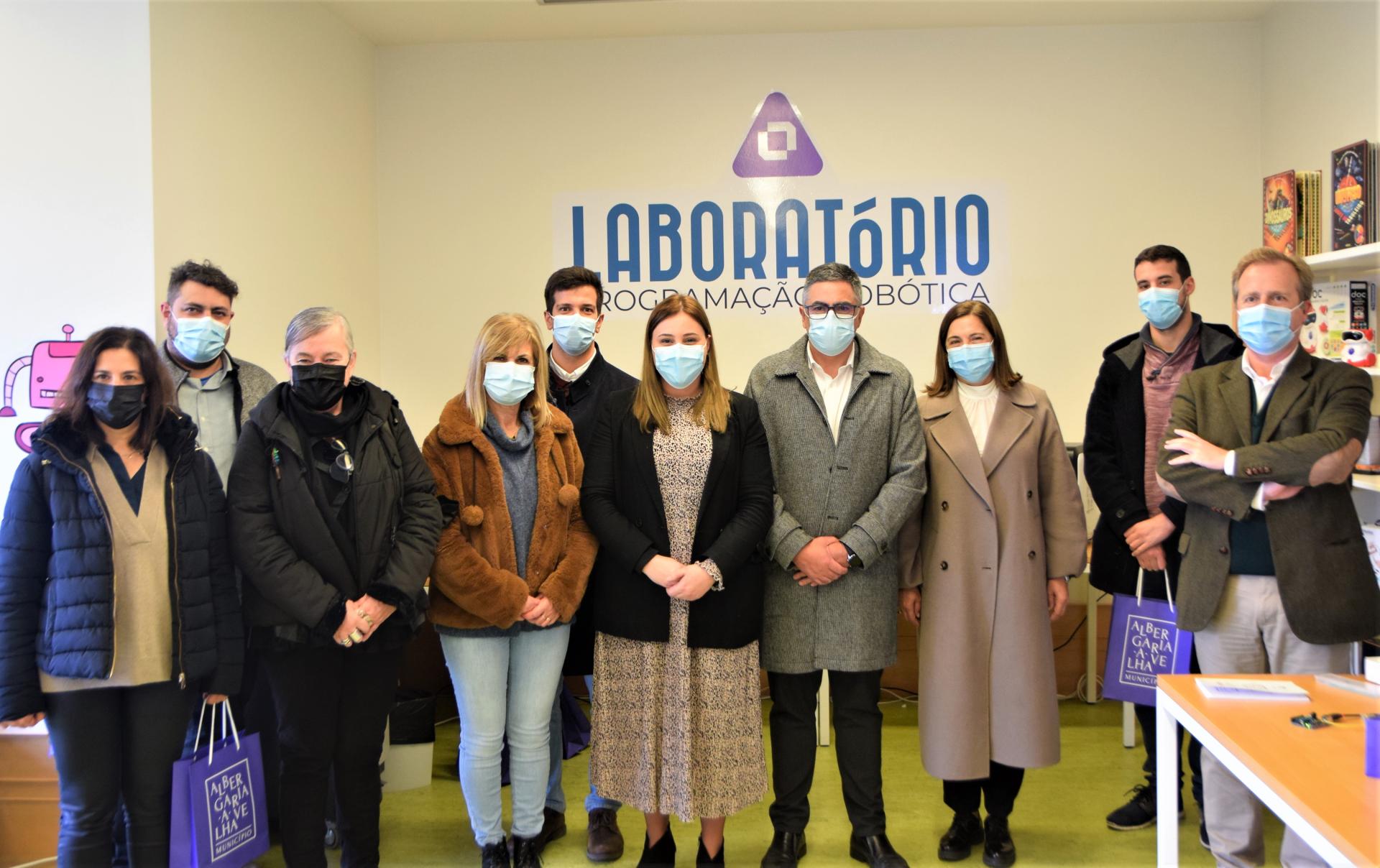 Inauguração do Laboratório de Programação e Robótica em Albergaria-a-Velha
